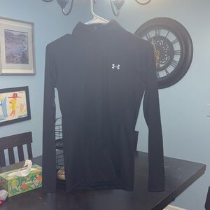 Under Armour Black Zip up, Defined Jacket Heat gear